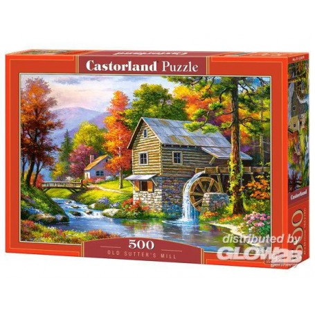 Old Sutter's Mill, puzzle 500 pieces Jigsaw puzzle