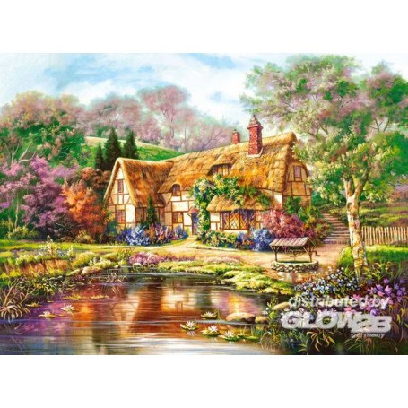 Twilight at Woodgreen Pond, Puzzle 3000 T Jigsaw puzzle