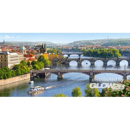 Vltava Bridges in Prague, Puzzle 4000 Tei Jigsaw puzzle