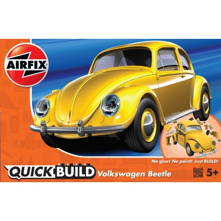 VW Beetle QUICK BUILD (No glue or paint required) Model kit