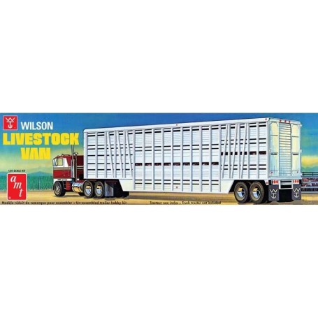 Wilson Livestock Van Trailer Model kit