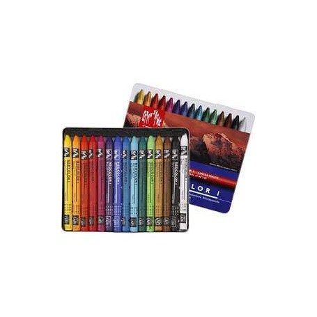 Neocolor I Crayons, thickness 8 mm, L: 10 cm, asstd colours, 15pcs 