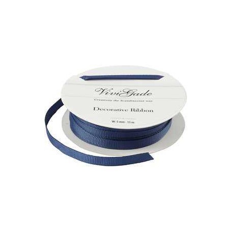 Decoration Ribbon, W: 6 mm, blue, 15m Various ribbons