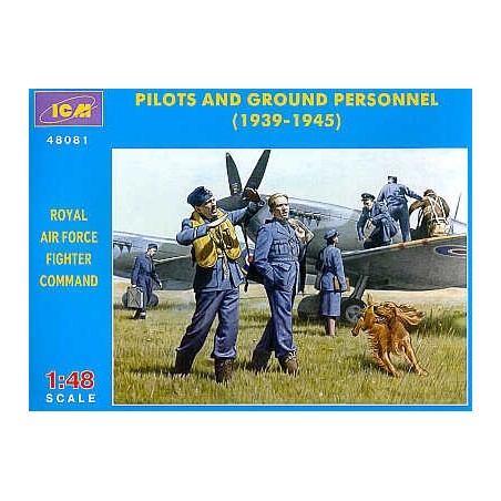 RAF Pilots and Ground Personnel 1939-1945 Model kit