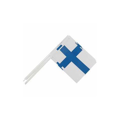 Waving Flags, size 20x25 cm, Finland, 10pcs 