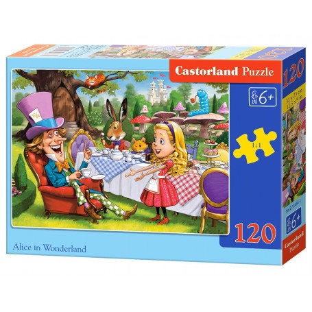 Alice in Wonderland, 120 Teile Puzzle 