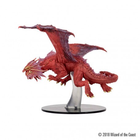 D&D Icons of the Realms: Guildmasters' Guide to Ravnica Niv-Mizzet Red Dragon Premium Figure Add-on and figurine sets for figuri