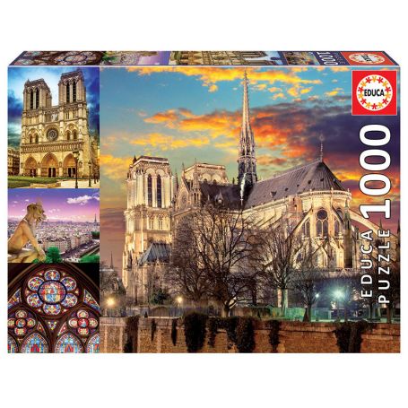Puzzle 1000 COLLAGE OF NOTRE-DAME 