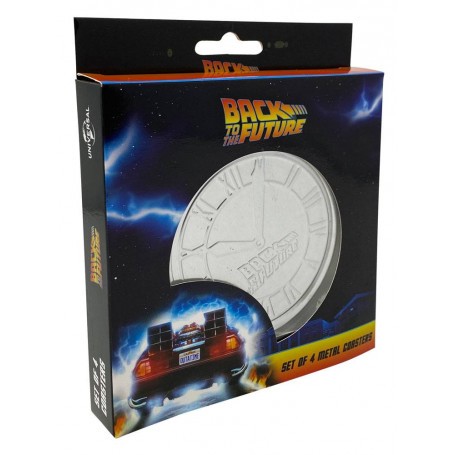 Back to the Future pack of 4 coasters 