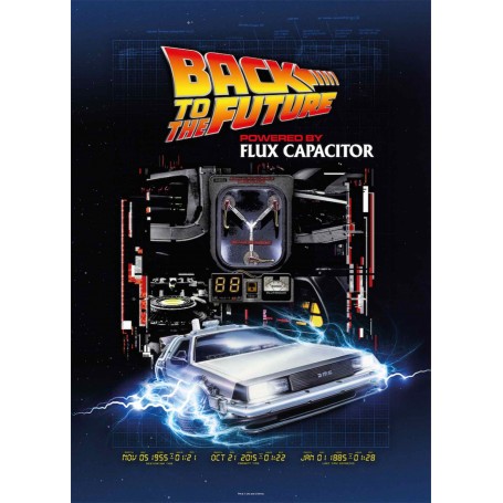 Back to the Future: Powered by Flux Capacitor 1000 Piece Puzzle 