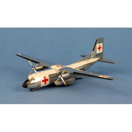 C-160 Transall Balair "International Red Cross" HB-ILN Die-cast