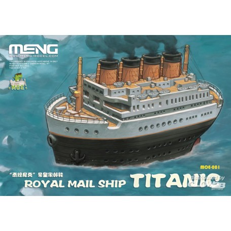 Royal Mail Ship Titanic (CARTOON MODEL) Model kit