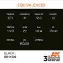 Black 17ml  AK Interactive