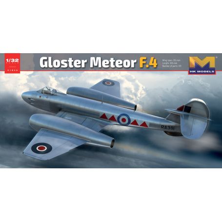 Gloster Meteor F.4 Model kit