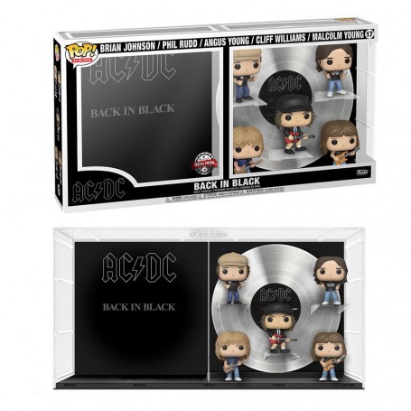 AC / DC pack 5 POP! Albums Vinyl Back In Black 9 cm Pop figures