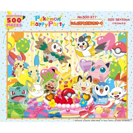 Pokemon Puzzle Happy Party 500pcs 