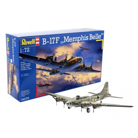 Boeing B-17F Memphis Belle Model kit