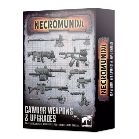 NECROMUNDA: CAWDOR WEAPONS & UPGRADES Add-on and figurine sets for figurine games