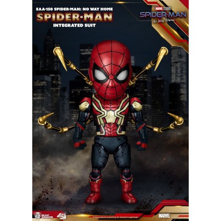 Spider-Man: No Way Home Egg Attack Spider-Man Integrated Suit action figure 17 cm 