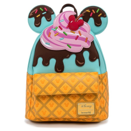 Disney Loungefly Mini Backpack Mickey & Minnie Sweets Ice Cream