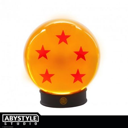 DRAGON BALL - Crystal ball 5 stars 75 mm + base 