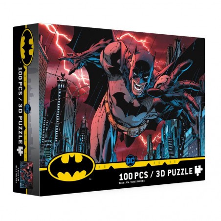 DC Comics Batman Urban Legend 3D Effect Jigsaw Puzzle (100 Pieces) 