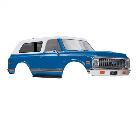 COMPLETE BODY 1972 CHEVROLET BLAZER BLUE PAINTED AND DECORATED 