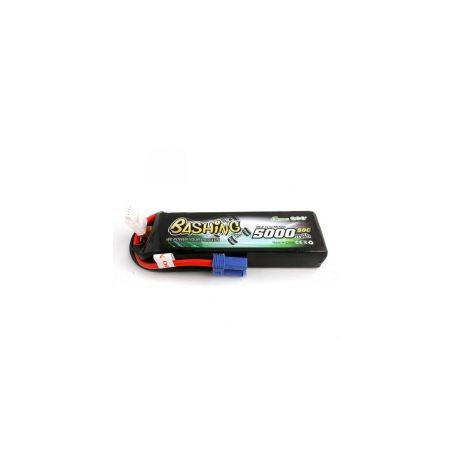 Gens ace 3S 11.1V-5000-50C LiPo Battery (EC5) 137x41x24mm 310g Soft 
