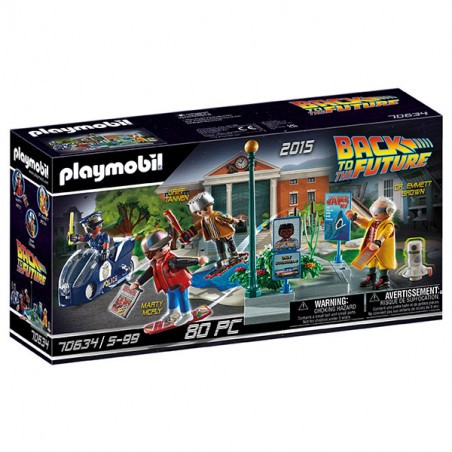 Playmobil Back To The Future Hoverboard Race