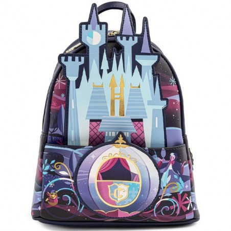 Disney Loungefly Mini Backpack Cinderella Castle Series 