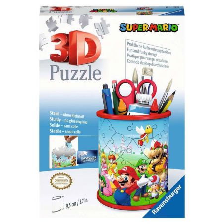 Puzzle 3d 3D Puzzle Pencil Holder - Super Mario 