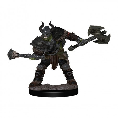 Pathfinder Battles: Premium Painted Figure - Half-Orc Barbarian Male Figures for figurine game