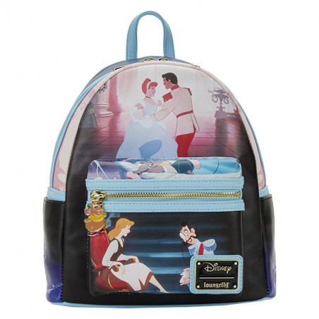 Disney Loungefly Mini Backpack Cinderella/Cinderella Princess Scene