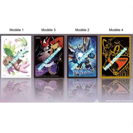 DIGIMON CARD GAME - 60 Card sleeves  