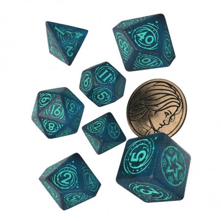The Witcher Yennefer Sorceress Supreme dice pack (7) 