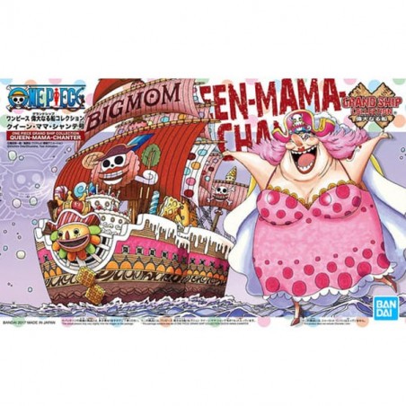 One Piece Scale Model Grand Ship Collection Queen Mama Sing 15cm
