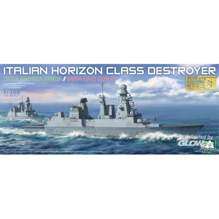 ITALIAN HORIZON CLASS DESTROYER D553 ANDREA DORIA / D554 CAIO DUILIO Model kit