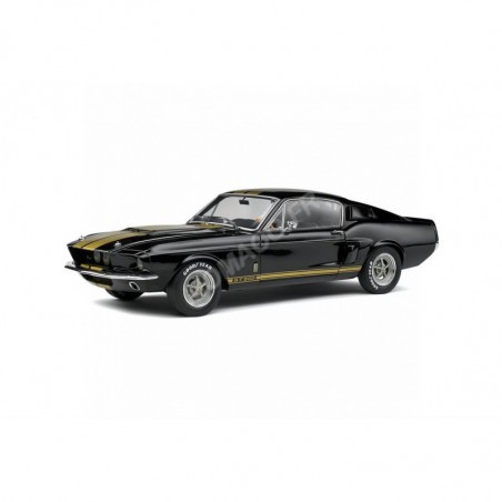 FORD MUSTANG SHELBY GT500 1967 BLACK GOLD STRIPS Die-cast