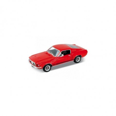 FORD MUSTANG GT 1967 RED Die-cast