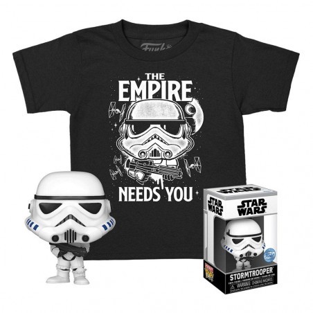 Star Wars Pocket POP! & Tee set and Stormtrooper T-Shirt (KD) 