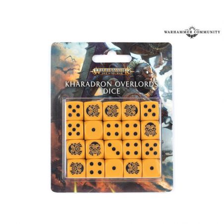 AOS: KHARADRON OVERLORDS DICE 84-64 Add-on and figurine sets for figurine games