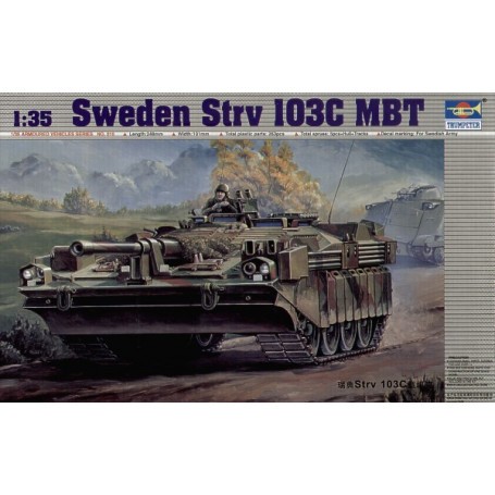 Sweden Strv 103C MBT Model kit