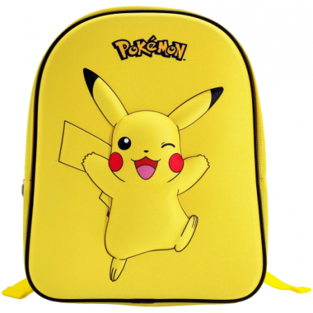 POKEMON - Pikachu - 3D Backpack '26x32x11cm' 