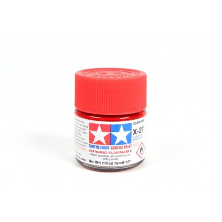 X-27 Clear red 10ml
