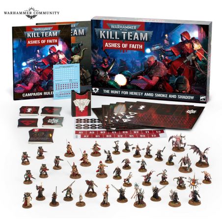 KILL TEAM: ASHES OF FAITH (ENGLISH) 103-25 Add-on and figurine sets for figurine games