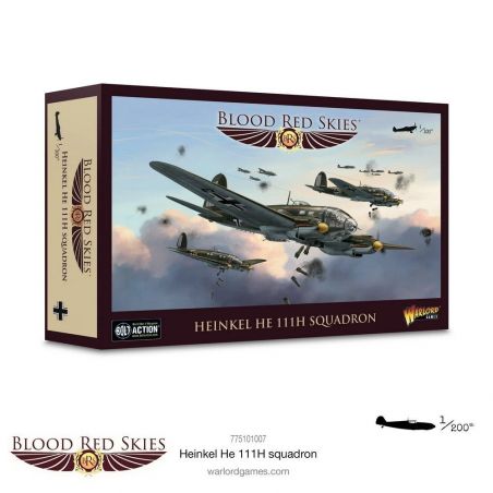 Heinkel He 111H Squadron Add-on and figurine sets for figurine games