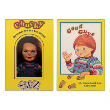 Chucky Child's play Lingot avec Spell Card Chucky Limited Edition 