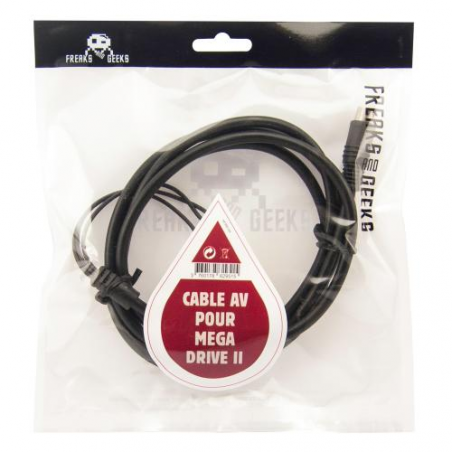 AV Video Cable For Mega Drive 2 (in F&G bag + label)