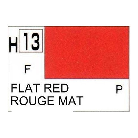 H013 Matt Red  Paint