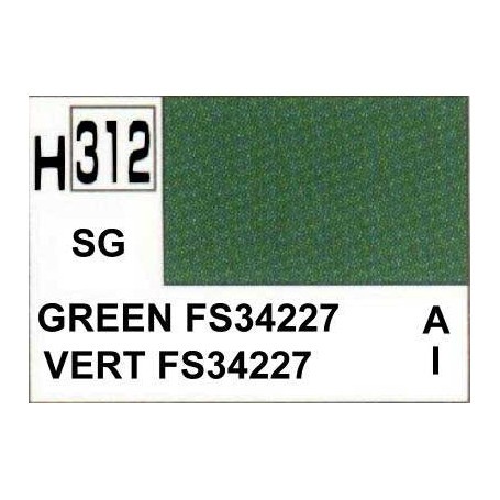 H312 Green FS34227 matt Paint